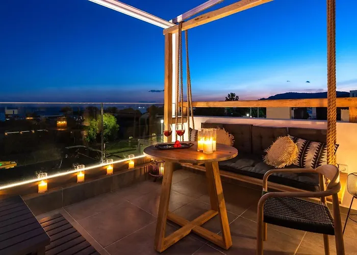 Apartment Pefkos Allure Luxury With Jacuzzi In The Heart Of Pefkos!!!