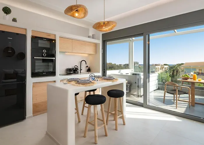 Pefkos Allure Luxury With Jacuzzi In The Heart Of Pefkos!!! Pefki