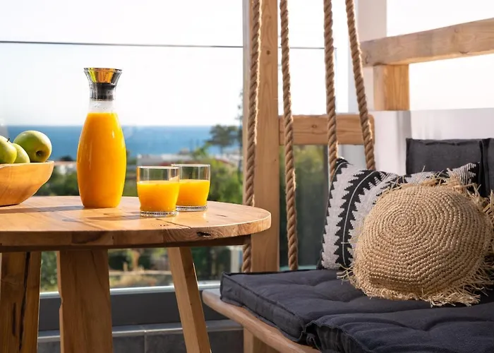 아파트 Pefkos Allure Luxury With Jacuzzi In The Heart Of Pefkos!!! Pefki (Rhodes)