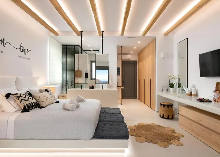 Pefkos Allure Luxury With Jacuzzi In The Heart Of Pefkos!!! Pefki