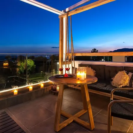 דירה Pefkos Allure Luxury With Jacuzzi In The Heart Of Pefkos!!!
