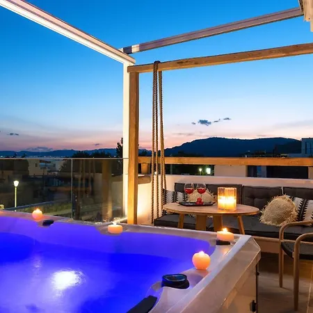 דירה Pefkos Allure Luxury With Jacuzzi In The Heart Of Pefkos!!! Pefki (Rhodes)